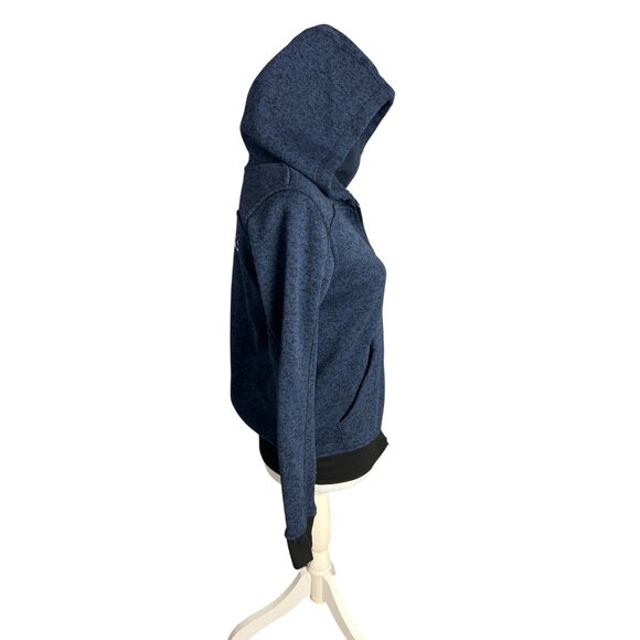 Seattle Seahawks Full-Zip Hoodie Blue Heather Embroidered Logos  Fleece size S - Picture 8 of 10